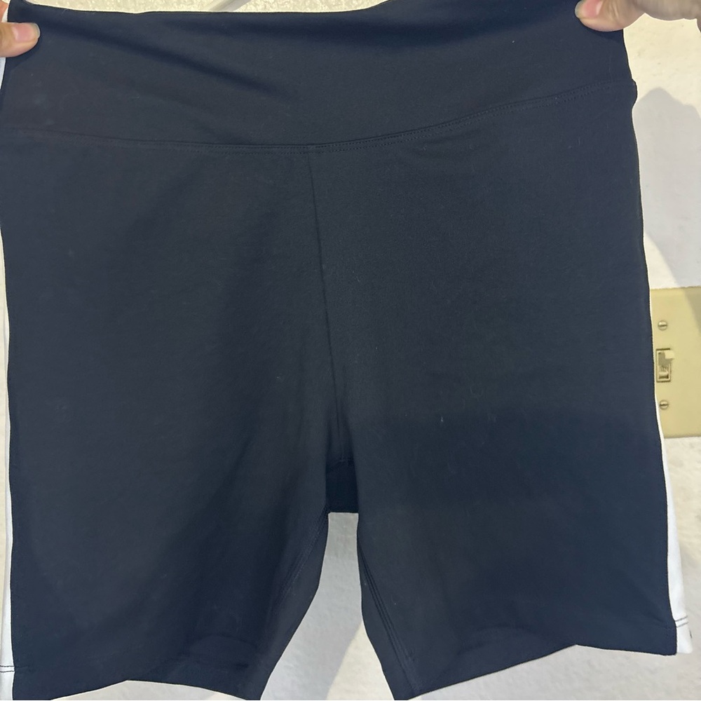 PINK Victoria's Secret Classic Black Bike Shorts